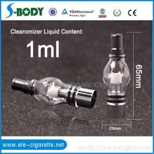 wholesale high quality e cigarette bulb clearomizer wax atomizer